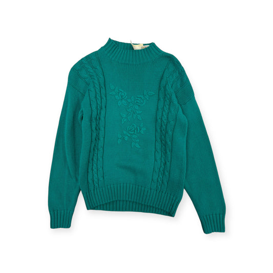 J.FAshion Teal Knit Size Small