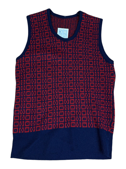 Vintage Geometric Knit Sweater