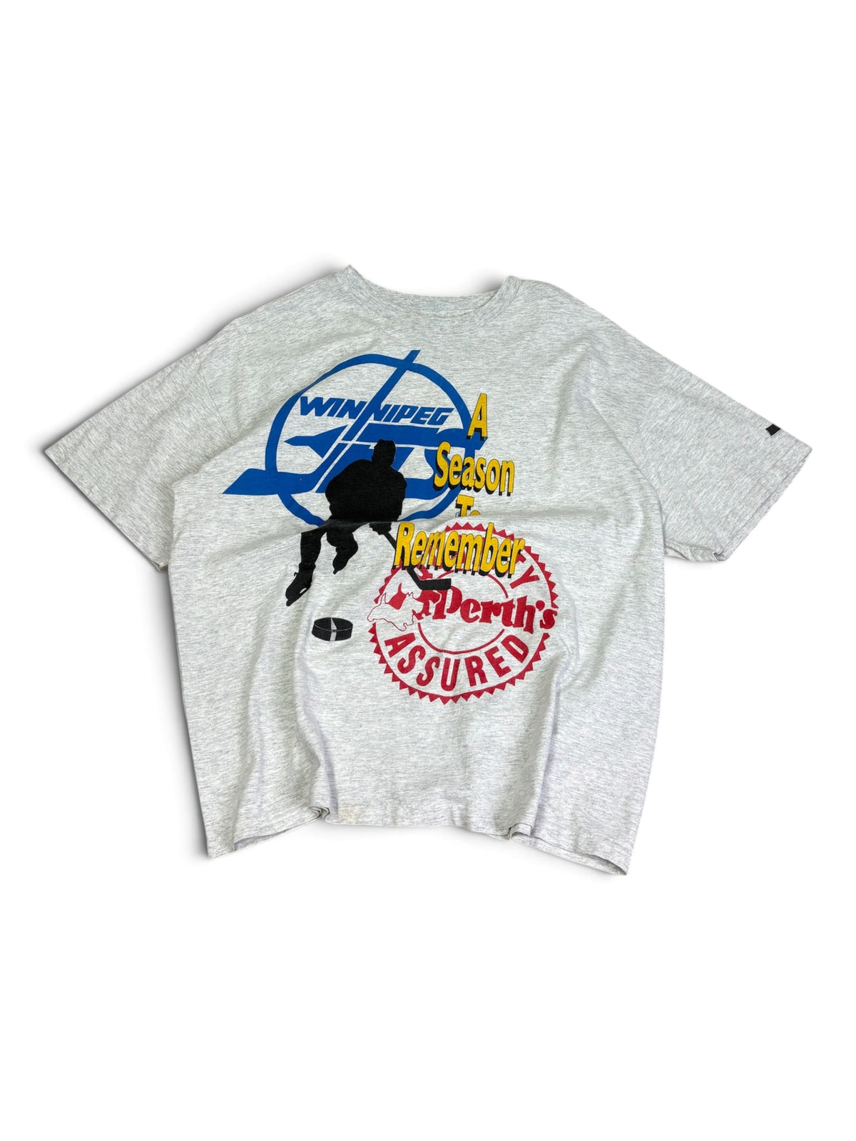 Vintage Winnipeg Jets "A season to remember" T-shirt