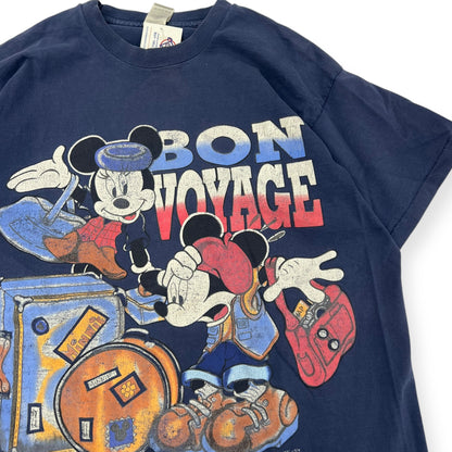 Vintage Mickey "Bon Voyage" T-shirt SIze XL