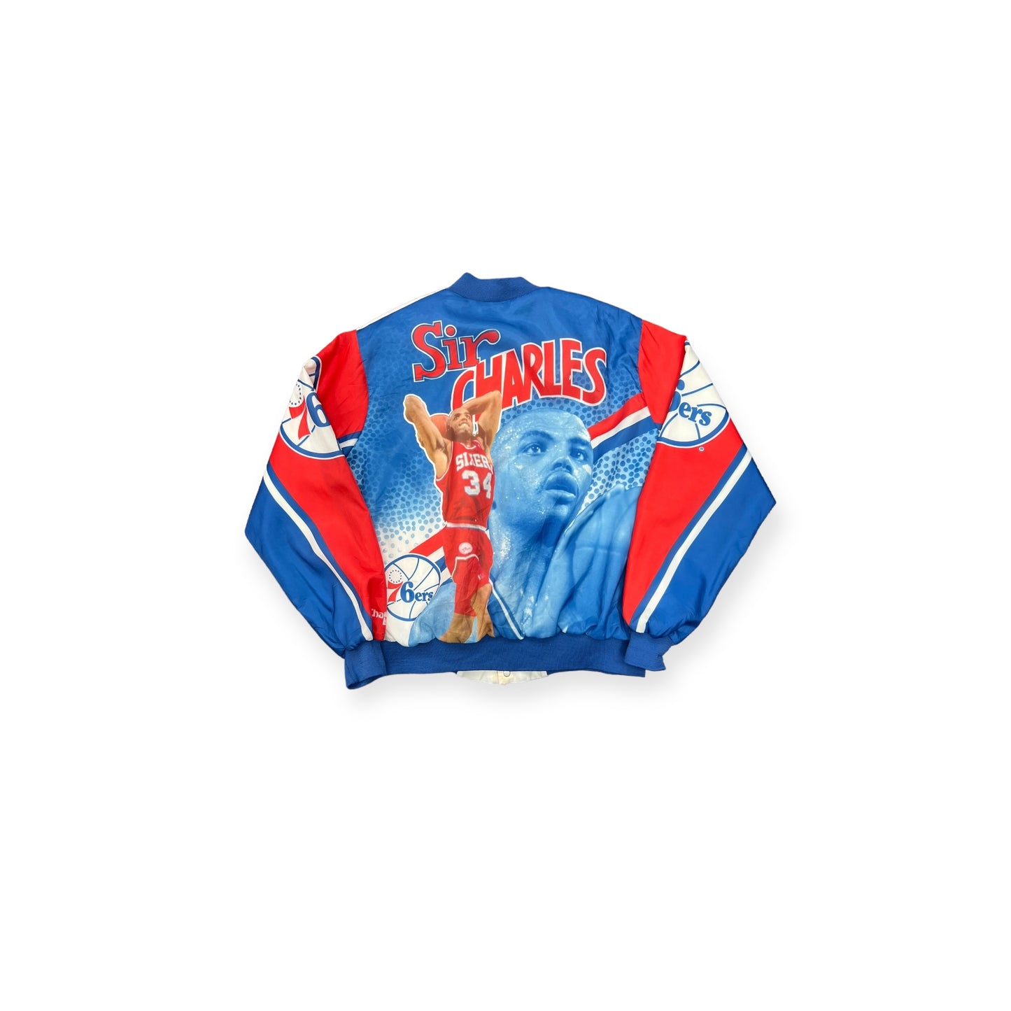 Charles Barkley 76ers Jacket Size XL