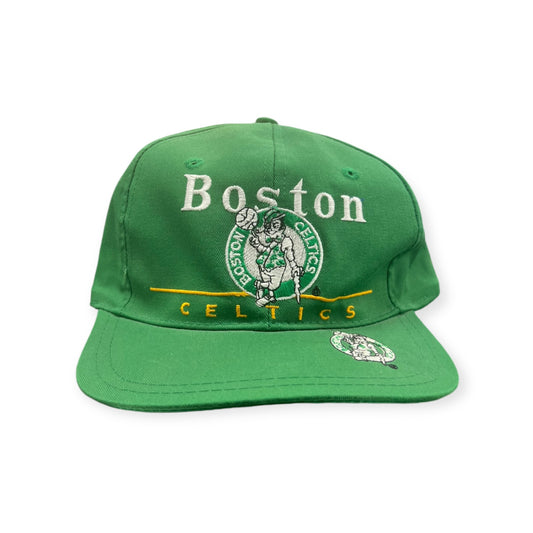 Boston Celtics Brim Logo Embroidery Hat