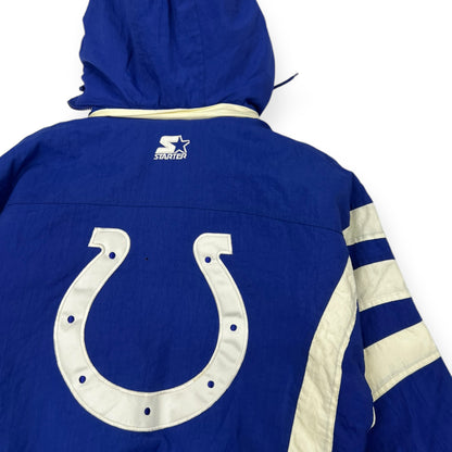 Vintage Indianapolis Colts Starter Kangaroo Jacket Size Large