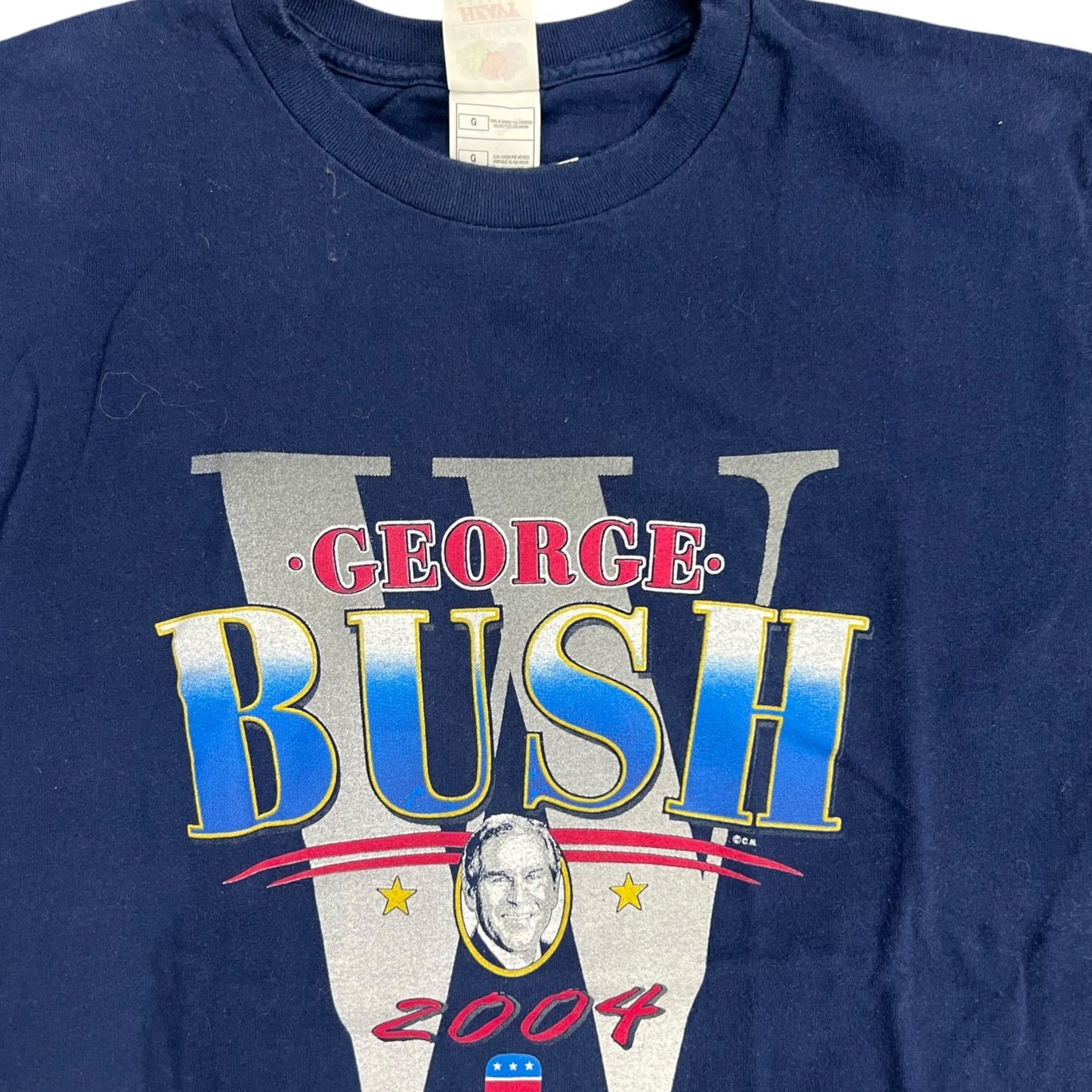 George Bush Promo T-Shirt Size Large