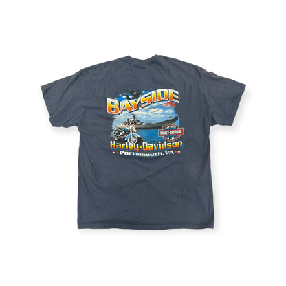 Harley Davidson Bayside Portsmouth,VA T-shirt Size XL