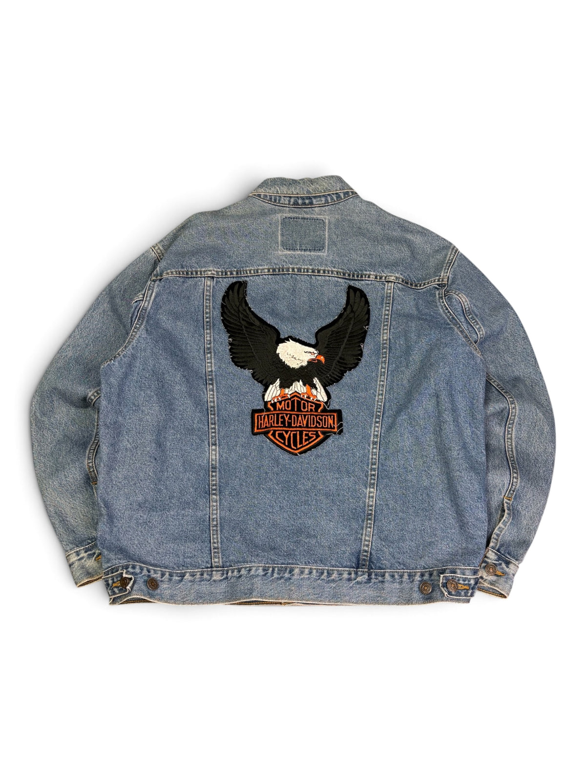 Vintage Levis Harley Davidson Denim Jacket