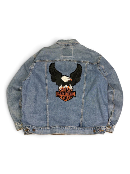 Vintage Levis Harley Davidson Denim Jacket