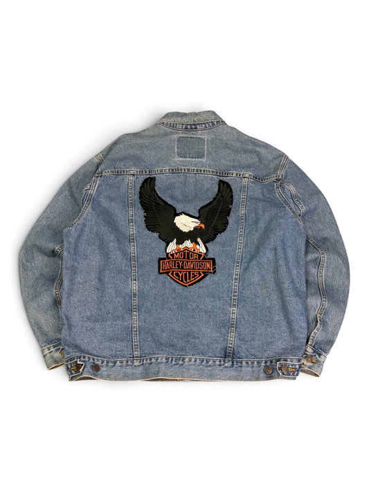 Vintage Levis Harley Davidson Denim Jacket