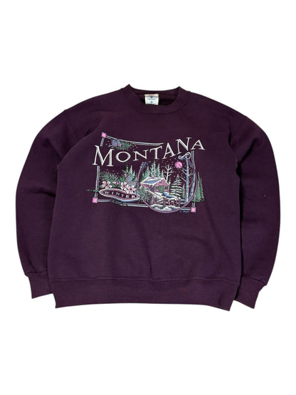 Vintage Montana Winter Crewneck