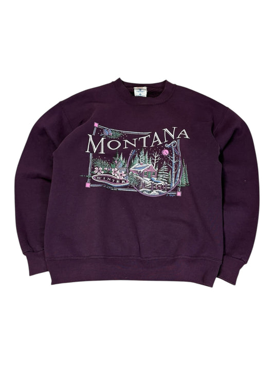 Vintage Montana Winter Crewneck
