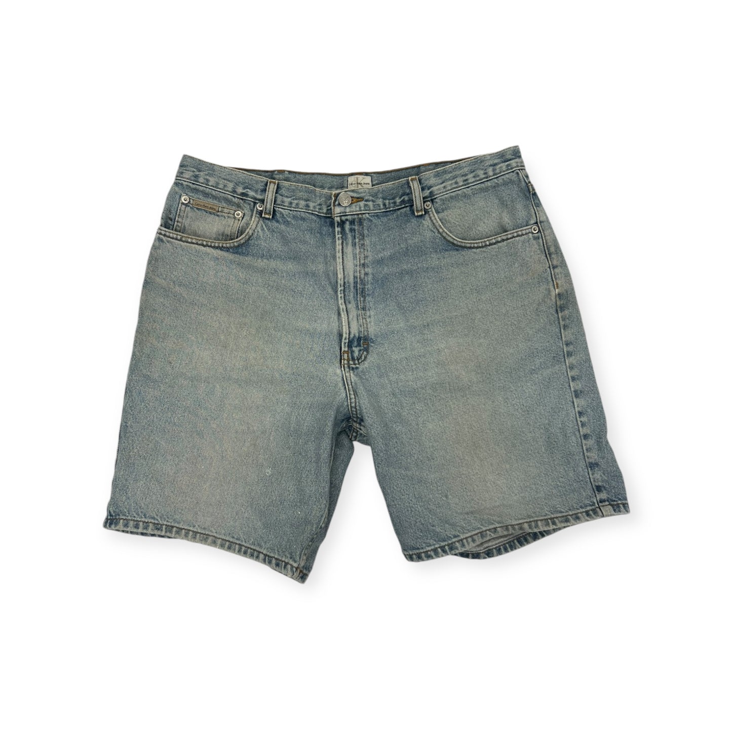 Vintage Calvin Klein Denim Shorts Size 38