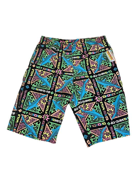 Vintage White Tip 80s Short