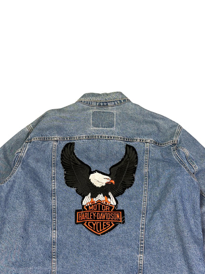 Vintage Levis Harley Davidson Denim Jacket