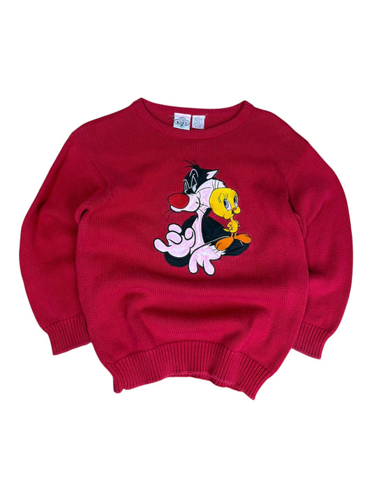 Vintage Tweety Silvester Knit Sweater