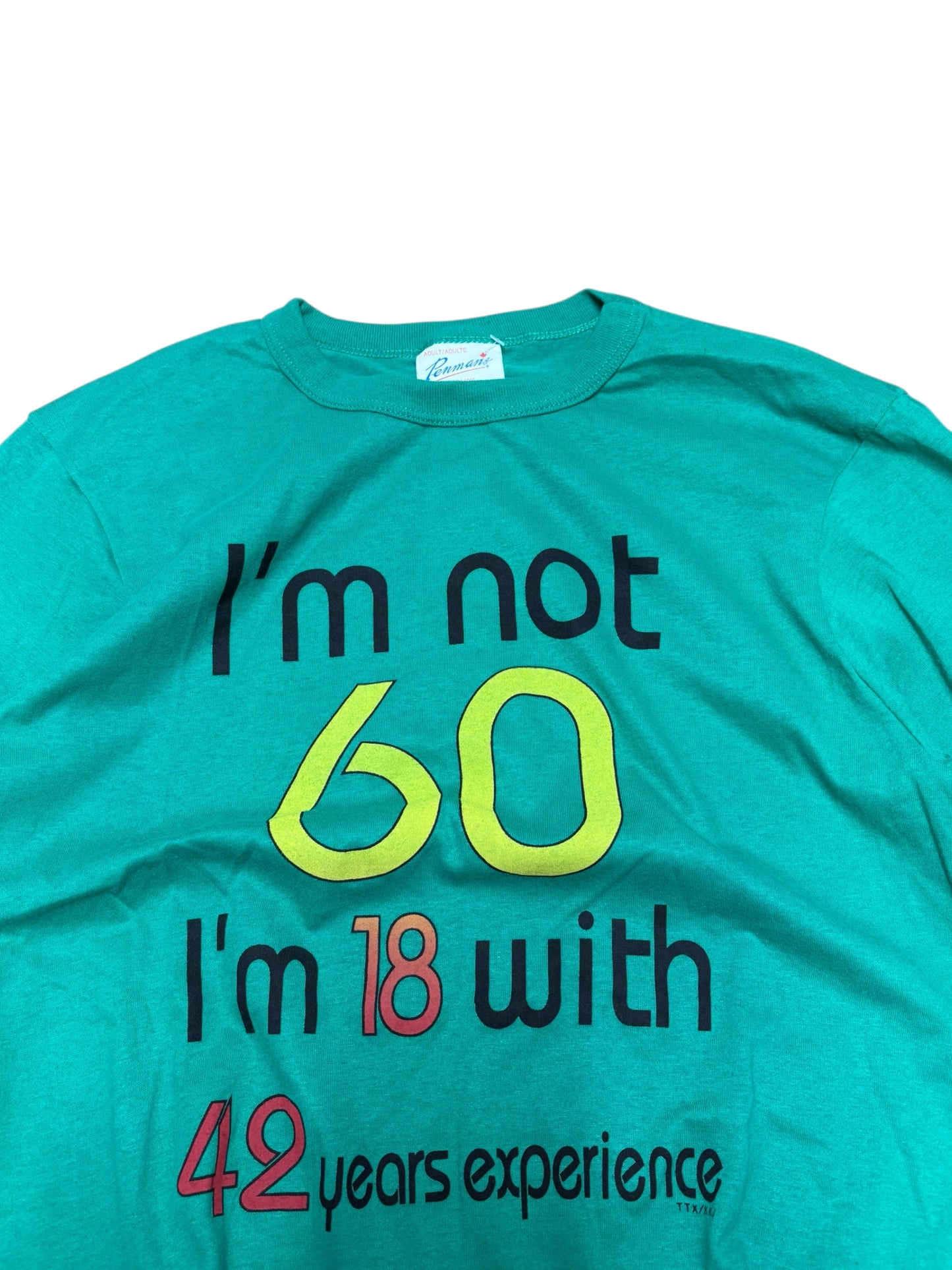 Vintage "Im not 60" T-shirt