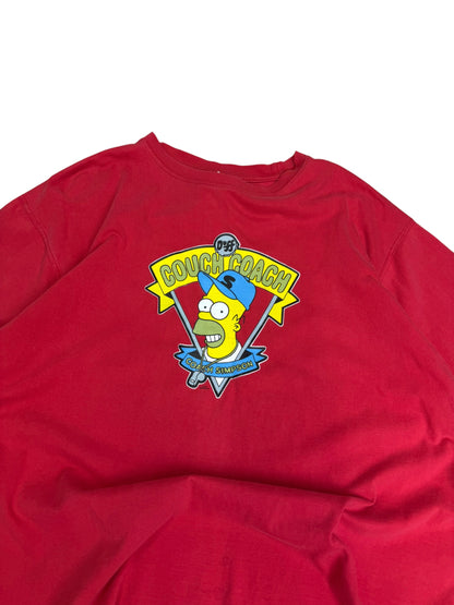 Vintage Couch Coach Simpson T-shirt