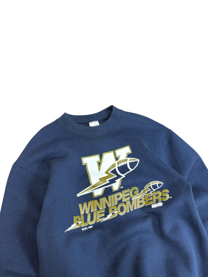 Vintage Winnipeg Blue Bombers Crewneck