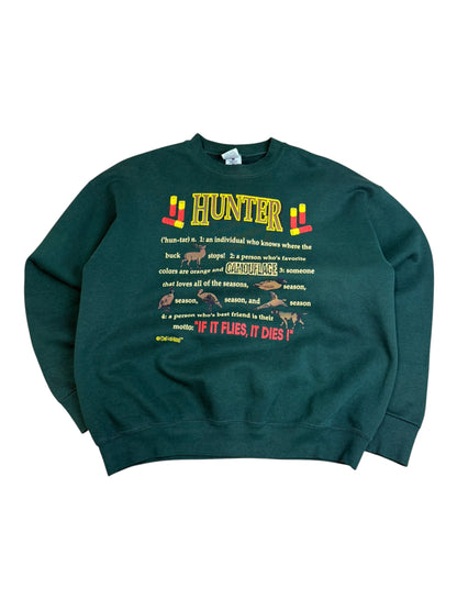 Vintage Hunter Humor Crewneck
