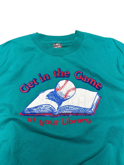 Vintage Get in a game graphic T-shirt