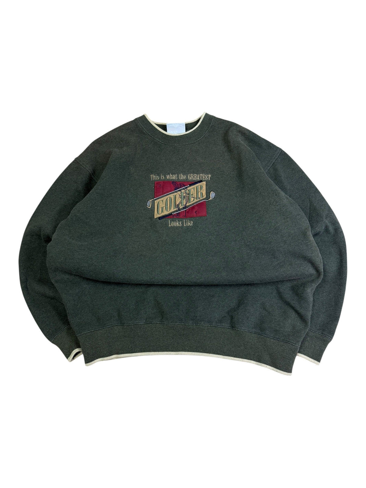 Vintage "This is what the greatest golfer looks like" Crewneck