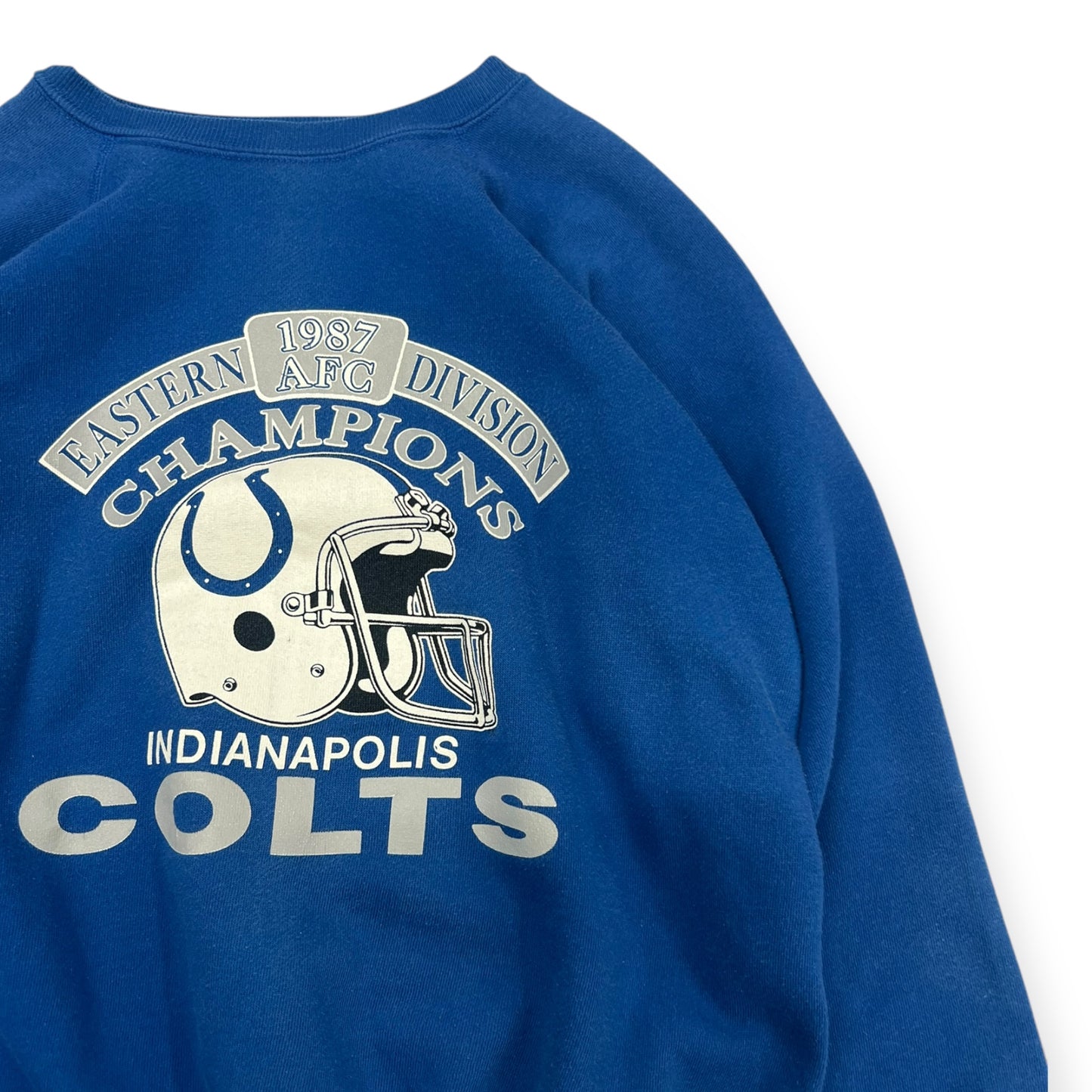 1987 Eastern Division Champs Colts Crewneck Size Large