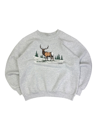 Vintage Idaho Deer Crewneck