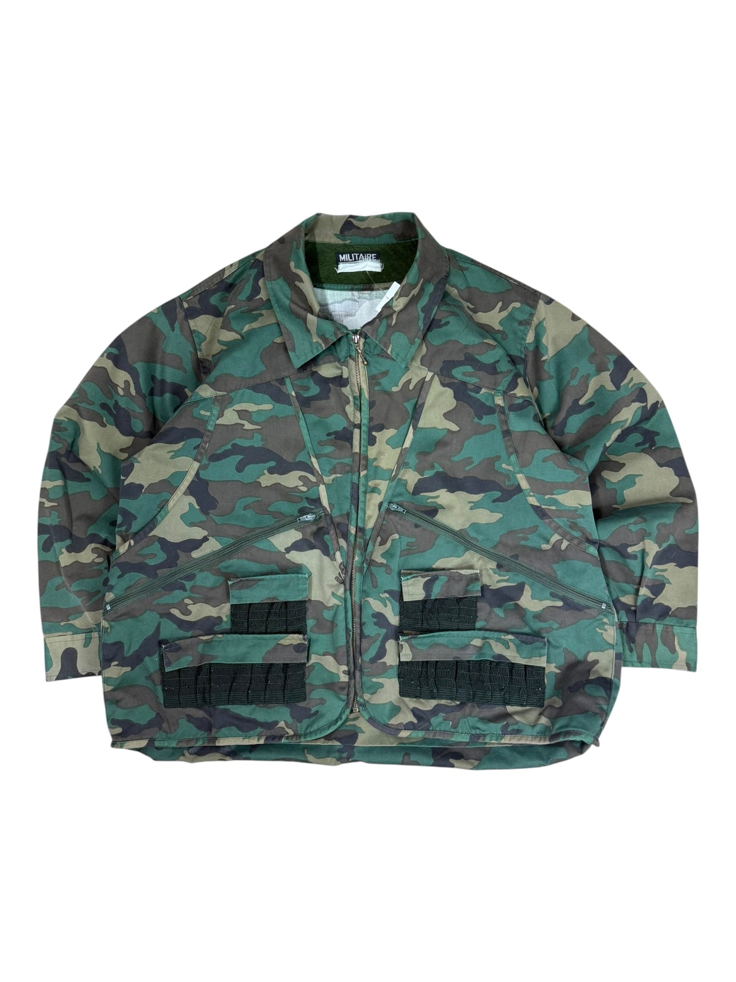 Vintage Militaire Camo Jacket
