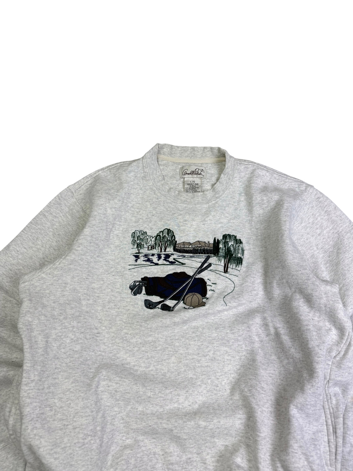 Vintage Arnold Palmer Embroidered Golf Set Crewneck