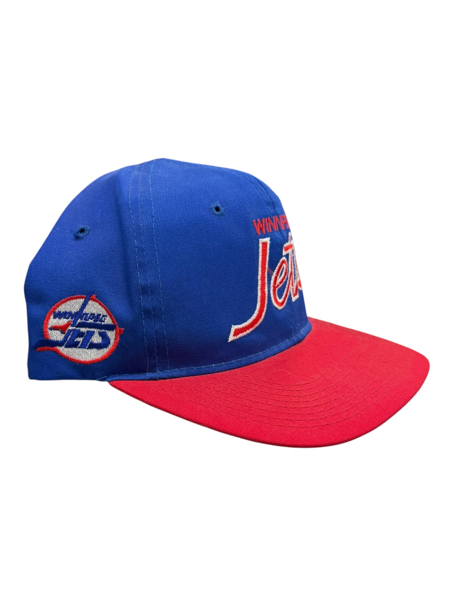 Vintage Winnipeg Jets Script Twill Hat