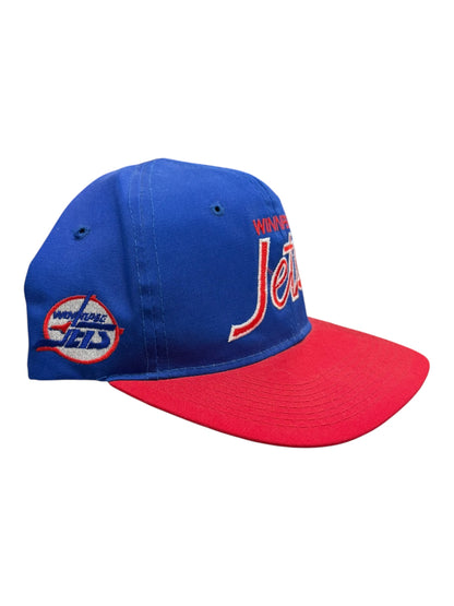 Vintage Winnipeg Jets Script Twill Hat