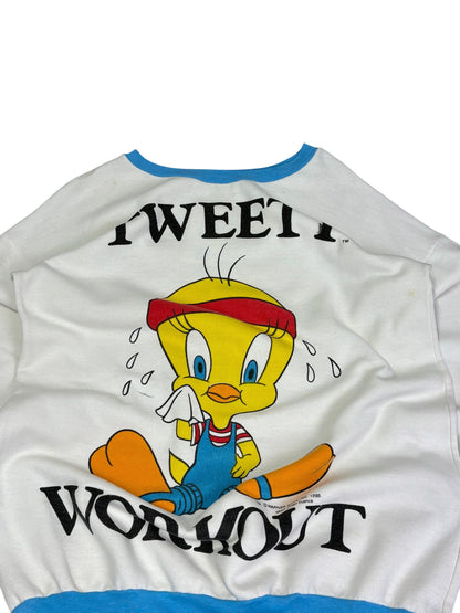VIntage Tweety Workout Crewneck