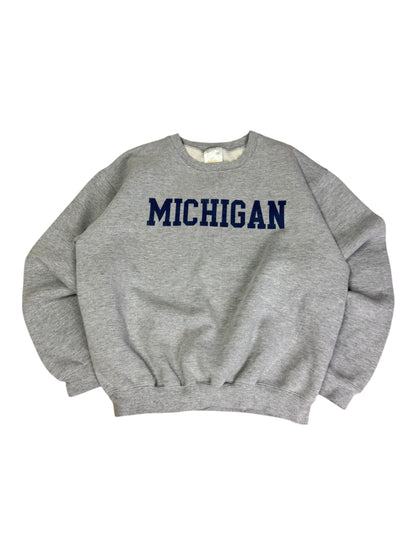 Vintage Michigan Spellout Crewneck