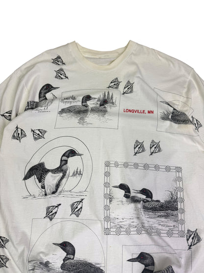Vintage Longville, MN AOP T-shirt
