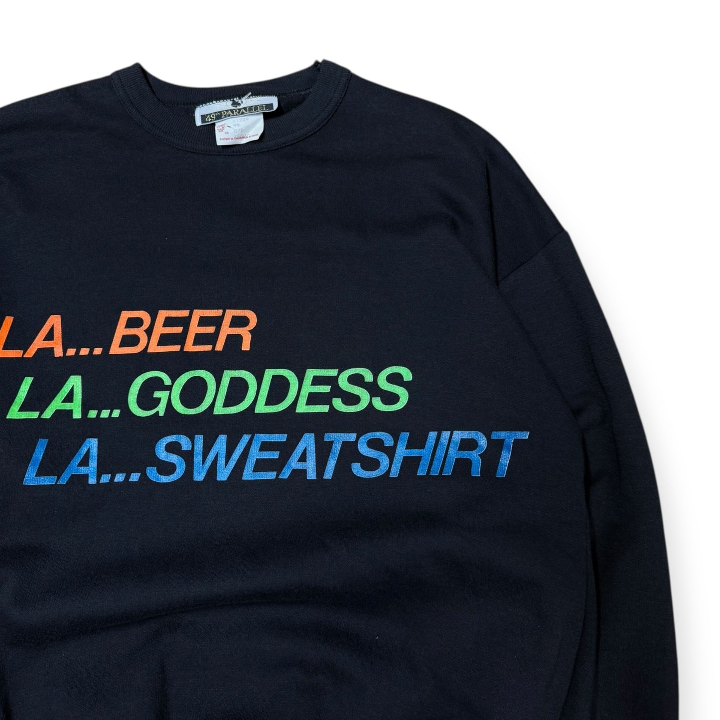 La beer, La goddess, La Sweatshirt