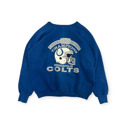 1987 Eastern Division Champs Colts Crewneck Size Large