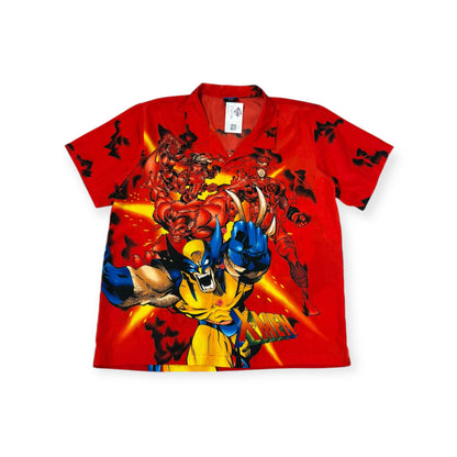 Y2K X-Men Button Up