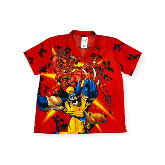 Y2K X-Men Button Up