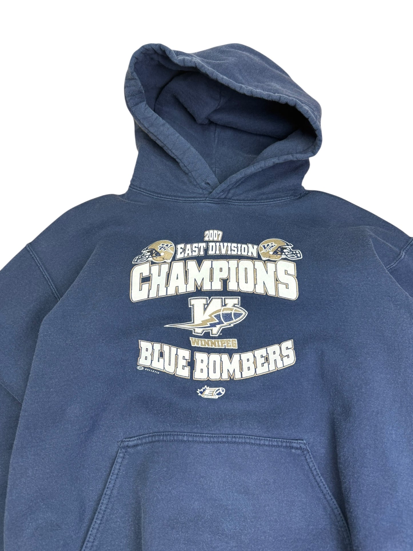 Vintage 2007 Winnipeg Blue Bombers Hoodie