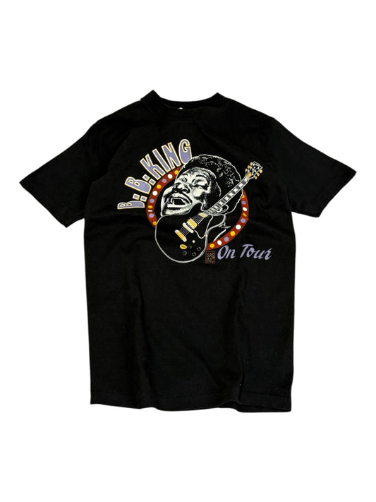 Vintage 1980s B.B King On Tour T-shirt
