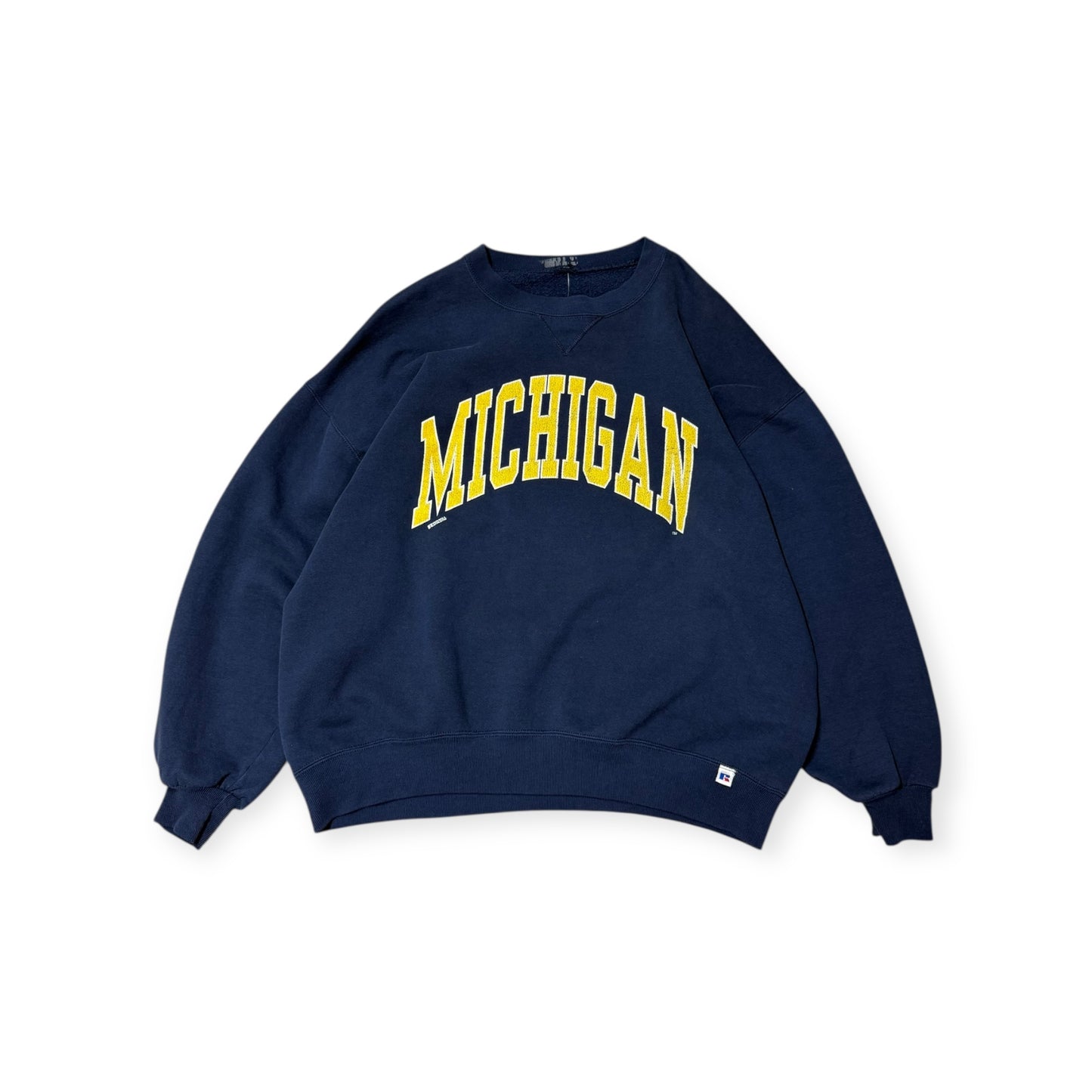 Vintage Michigan Spellout Crewneck