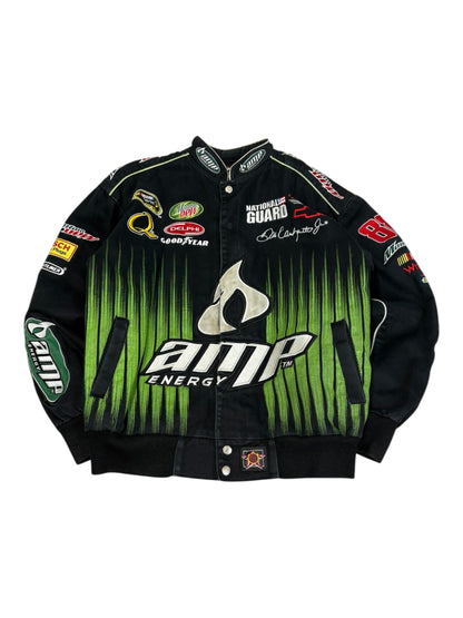 Vintage Dale JR Mountain Dew Racing Jacket (As Is)