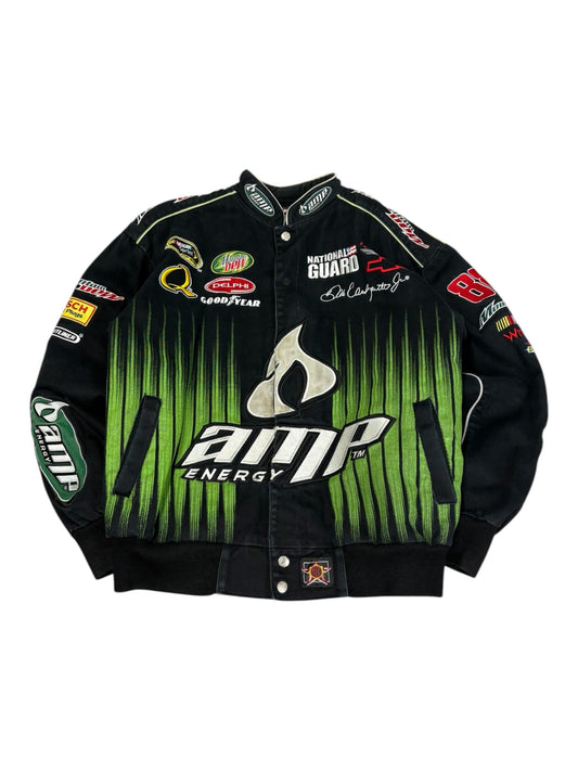 Vintage Dale JR Mountain Dew Racing Jacket (As Is)