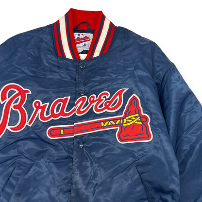 Vintage Starter Atlanta Braves Bomber Jacket Size Large