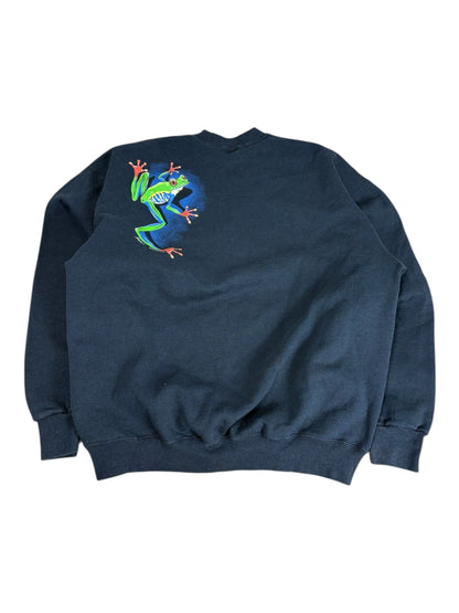 Vintage 90s Frog Graphic Crewneck