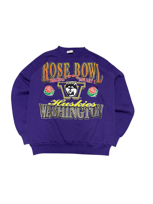 Vintage 1992 Rose Bowl Washington Huskies Crewneck
