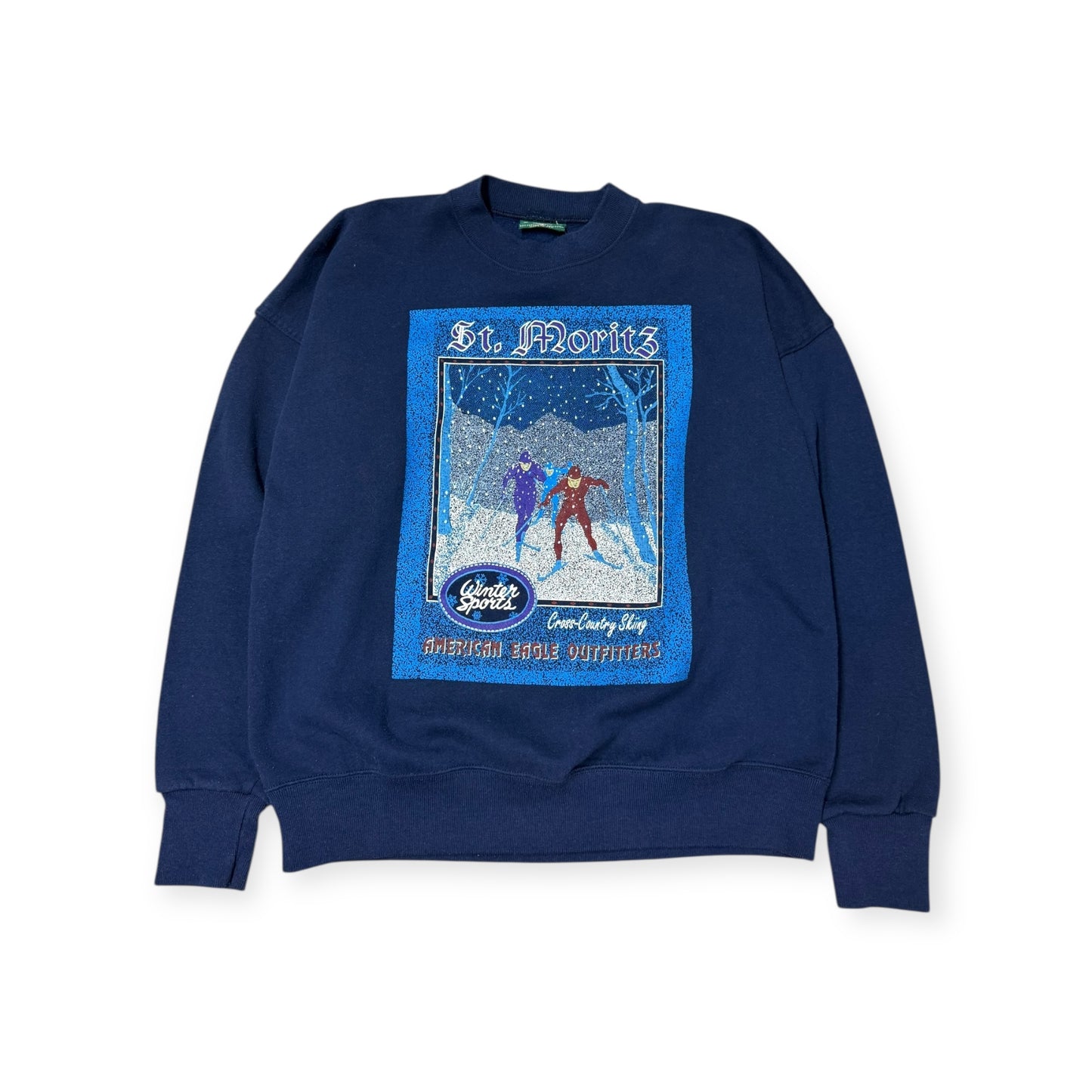 Vintage St.Morits Ski Crewneck