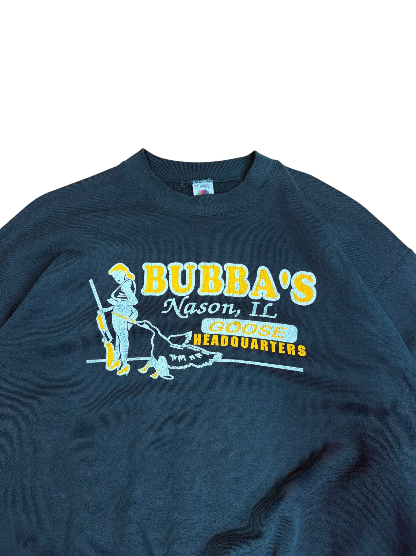 Vintage Bubba's Nason, IL Crewneck