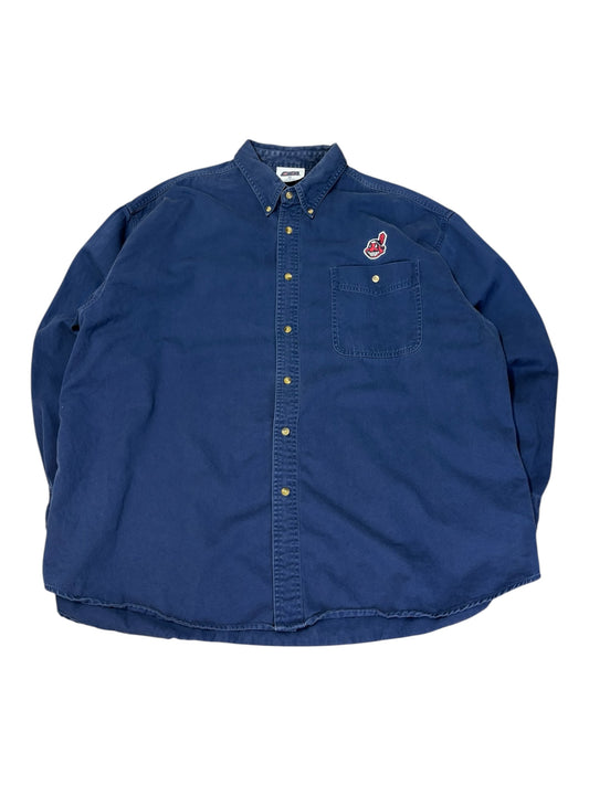 Vintage Cleveland Indians Button Up