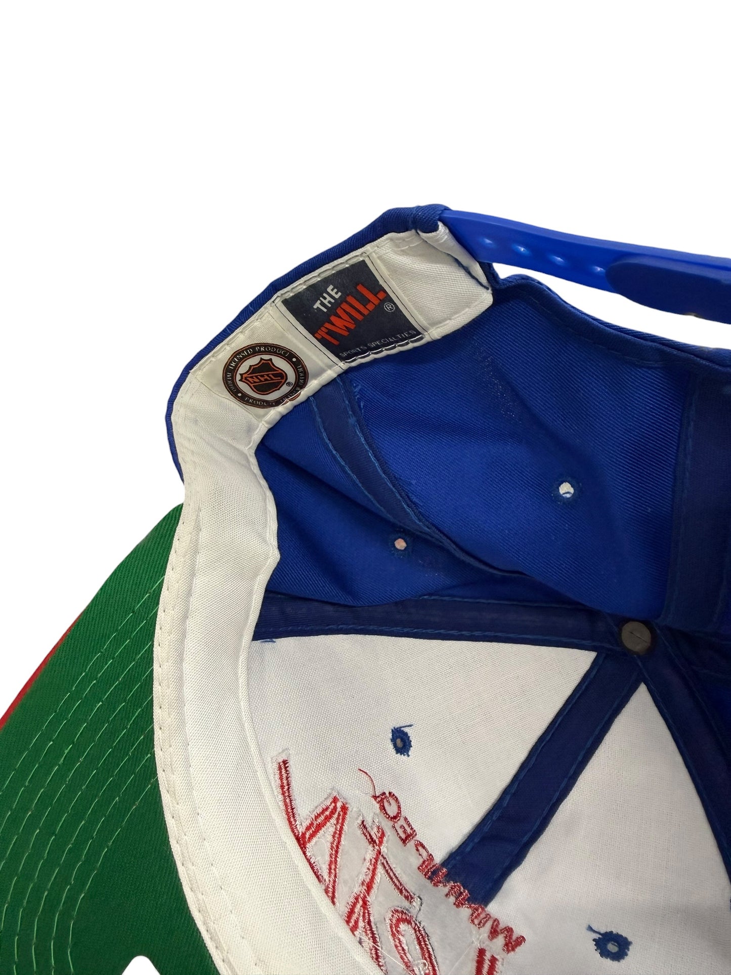 Vintage Winnipeg Jets Script Twill Hat