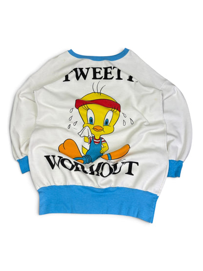 VIntage Tweety Workout Crewneck